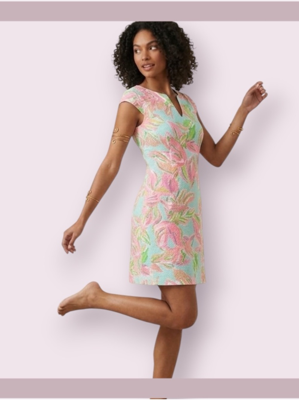 Lily Pulitzer Briella "In The Vias" Fit & Flare Dress